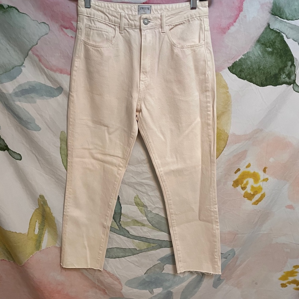 NWOT Light Pink Straight Leg Jeans